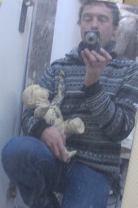 Baby auf dem Arm Stuck-Baby auf dem Arm