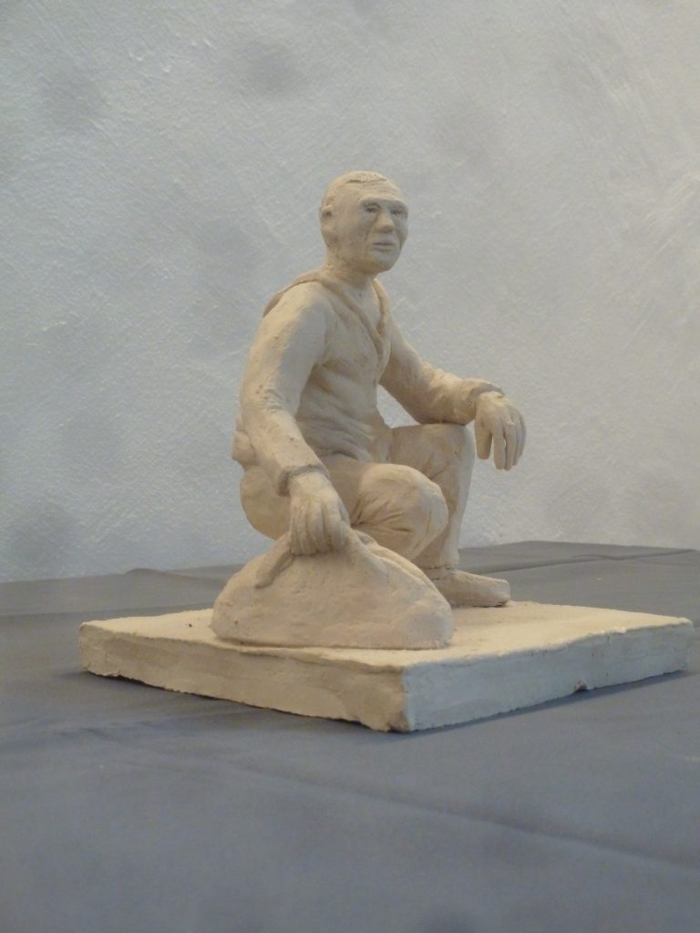 short break man squatting